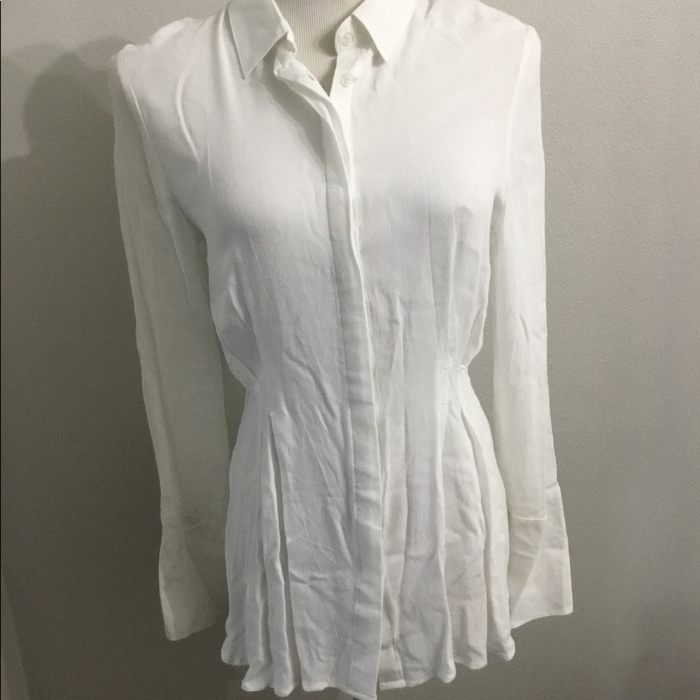 NWT Joompy white blouse small